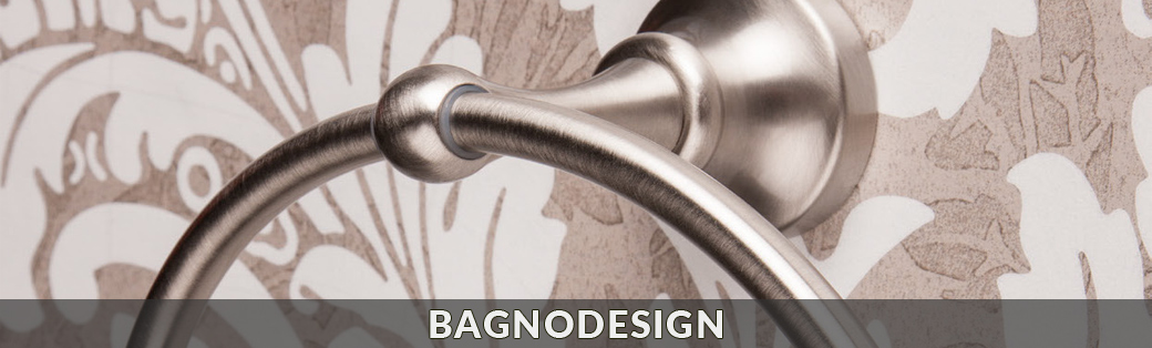 Akcesoria łazienkowe Bagnodesign w kolorze - nikiel szczotkowany