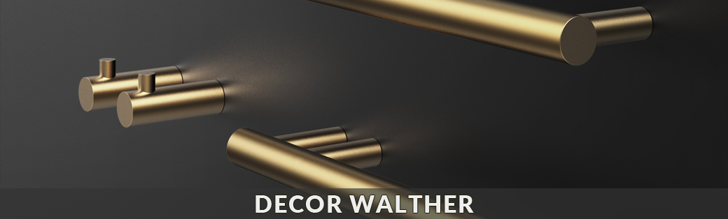 Akcesoria łazienkowe Decor Walther w kolorze - Złoto matowe