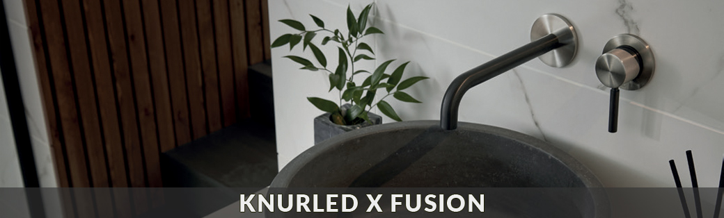 Baterie łazienkowe INDIVIDUAL z kolekcji Knurled X Fusion