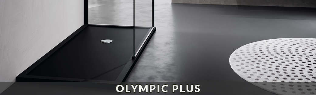Brodziki prysznicowe Novellini z kolekcji Olympic Plus