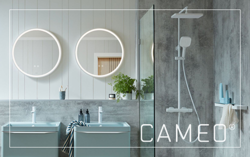 Cameo to nowa kolekcja marki VADO - kolorowe baterie łazienkowe, umywalki, meble i akcesoria