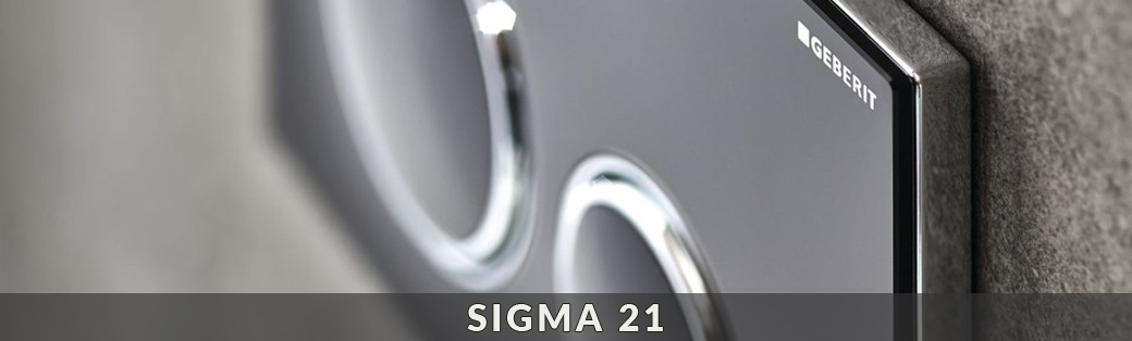 Przyciski do spłuczek podtynkowych Geberit - Sigma 21