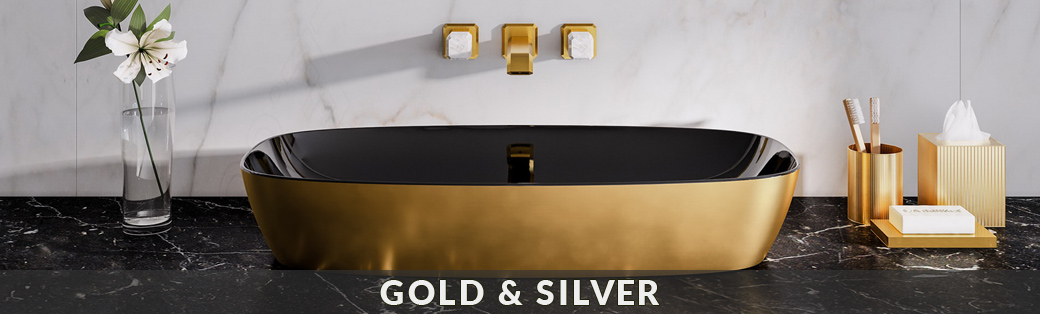 Umywalki Catalano z kolekcji Gold&Silver