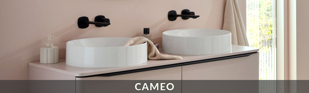 Umywalki ceramiczne i konglomeratowe VADO z kolekcji Cameo