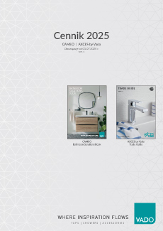 Cennik produktów z kolekcji CAMEO oraz AXCES by Vado 2025H2