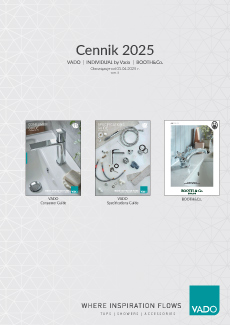 Cennik produktów VADO, INDIVIDUAL, BOOTH&Co. 2025H2