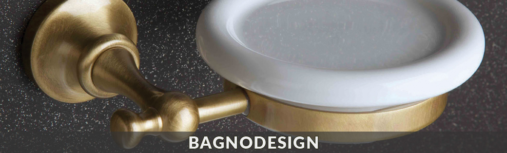 Akcesoria łazienkowe Bagnodesign w kolorze - brąz