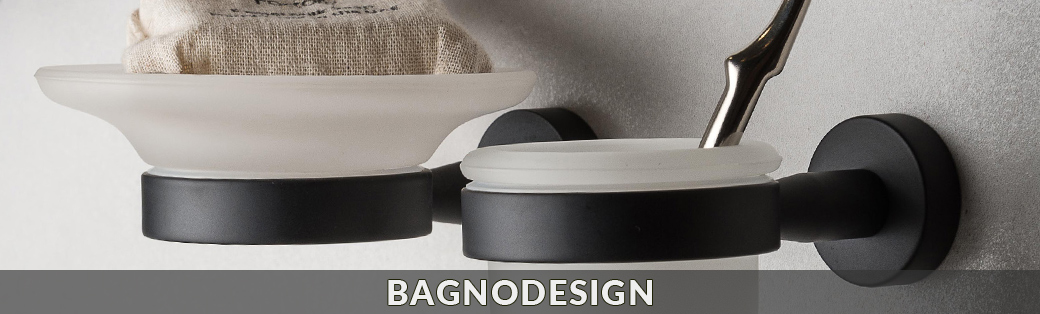 Akcesoria łazienkowe Bagnodesign w kolorze - czarny matowy