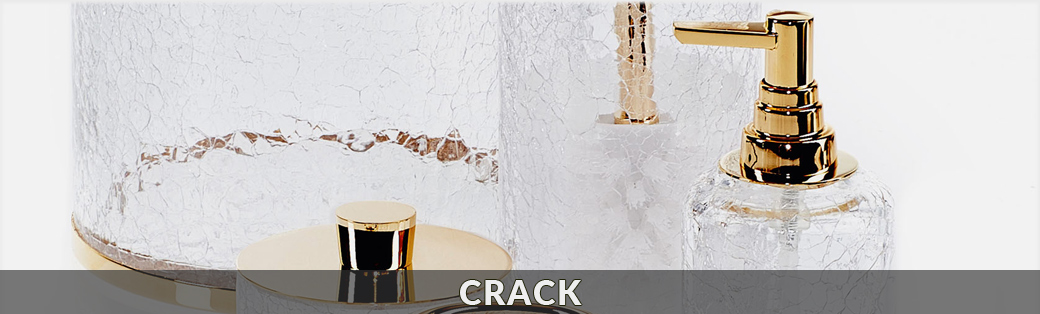 Akcesoria łazienkowe Decor Walther z kolekcji Crack