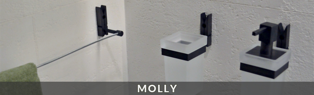 Akcesoria łazienkowe Linea G z kolekcji Molly