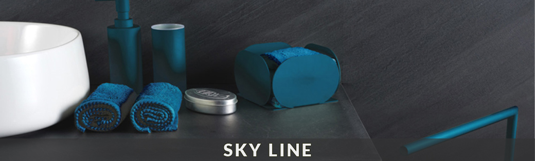 Akcesoria łazienkowe Linea G z kolekcji Sky Line