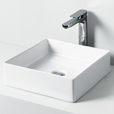 Umywalki ceramiczne the Artceram z kolekcji Scalino