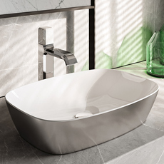 Umywalki ceramiczne Catalano z kolekcji Gold&Silver