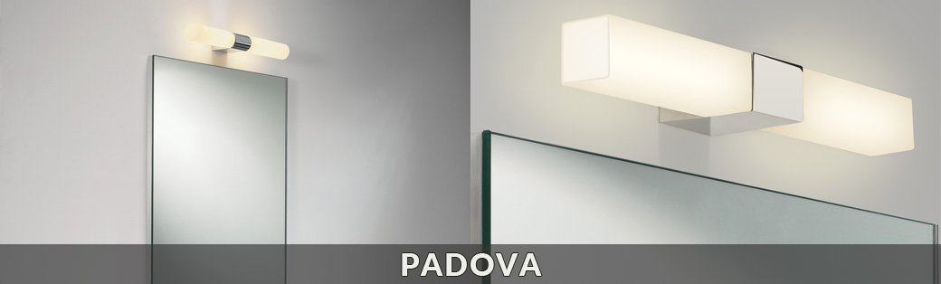 Oświetlenie do luster łazienkowych Astro Lighting z kolekcji Padova
