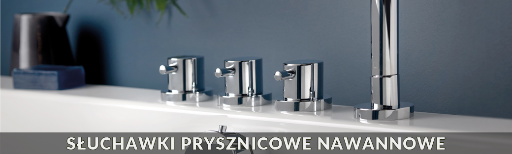 Słuchawki prysznicowe nawannowe