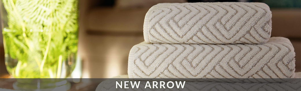Ręczniki kąpielowe portugalskiej marki Sorema z kolekcji New Arrow