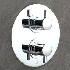 Baterie prysznicowe podtynkowe z termostatem 1-drożne