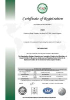 Certyfikat ISO 9001 VADO