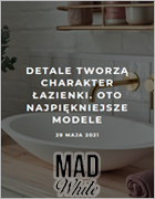 Magazyn MAD White o armaturze VADO