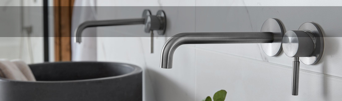 Baterie łazienkowe w kolorze Gunmetal PVD - Individual by Vado