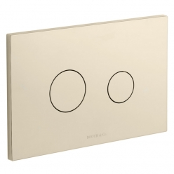 Przycisk pneumatyczny WC, okrągły - Booth&Co. - Axbridge - BC-195-RO-BN