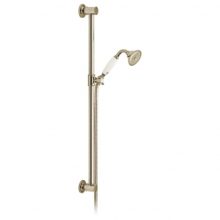 Słuchawka prysznicowa z drążkiem - Booth&Co. - Axbridge - BC-AXB-SFSRK2-BN