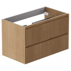Szafka podumywalkowa z 2 szufladami, szer. 80 cm - VADO - Groove - GRV-F800WH-CO