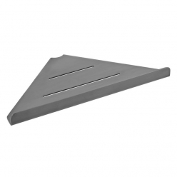 Półka prysznicowa narożna, Gunmetal Szczotkowany PVD - INDIVIDUAL by Vado - IND-18501-BGM