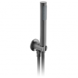 Zestaw prysznicowy punktowy, Gunmetal Szczotkowany PVD - INDIVIDUAL by Vado - IND-SFMKWO/RO-BGM