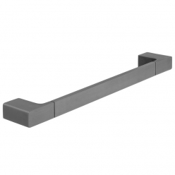 Drążek ścienny na ręcznik, Gunmetal Szczotkowany PVD - INDIVIDUAL by Vado - IND-SHA184-45-BGM