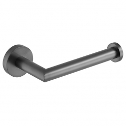 Uchwyt ścienny na papier toaletowy, Gunmetal Szczotkowany - INDIVIDUAL by Vado - IND-SPA180-BGM