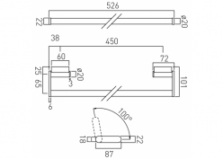 INF-184-45-C/P Rysunek techniczny