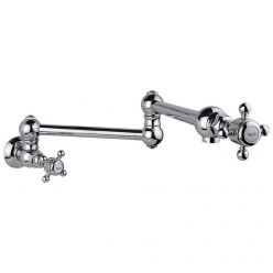 Wylewka kuchenna składana z zaworem ceramicznym (Pot Filler) - Nicolazzi Classic