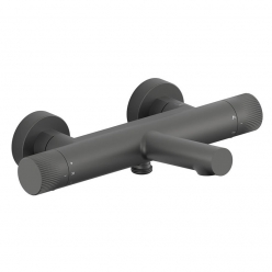 Bateria wannowo-prysznicowa naścienna z termostatem - VADO - Safari - SAF-223T-PEW