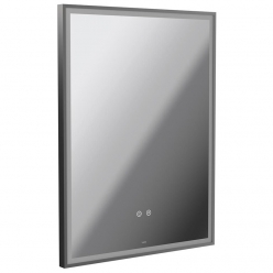 Lustro łazienkowe prostokątne, wym. 60x80 cm - VADO - Safari - SAF-M6I-REC-P-PEW