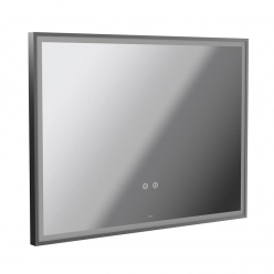 Lustro łazienkowe prostokątne, wym. 80x60 cm - VADO - Safari - SAF-M8I-REC-L-PEW