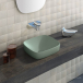 Umywalka ceramiczna nablatowa / częściowo wpuszczana w blat Catalano z kolekcji Colori