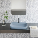 Umywalka ceramiczna częściowo wpuszczana w blat Catalano z kolekcji Colori
