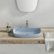 Umywalka ceramiczna częściowo wpuszczana w blat Catalano z kolekcji Colori