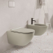 Bidet wiszący, 54 cm - Biały satynowy