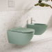 Bidet wiszący, 54 cm - Zielony satynowy