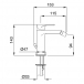 Bugnatese Simple 6623 - Rysunek techniczny