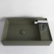 Umywalka ceramiczna nablatowa z półką na baterię - Artceram Scalino 60 - SCL003