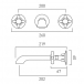 Rysunek techniczny - Booth&Co. - Axbridge - BC-AXB-109-CP