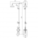 Rysunek techniczny - Booth&Co. - Axbridge - BC-AXB-123/RRK-CP