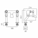 Rysunek techniczny - Booth&Co. - Axbridge - BC-AXB-237-CP