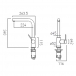 CUC-1007-C/P - Rysunek techniczny