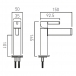 IND-EDI100/SB-BG - Rysunek techniczny