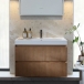 Szafka podumywalkowa z 2 szufladami, szer. 80 cm - VADO - Groove - GRV-F800WH-CO