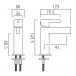 IND-EDI100M/SB-BG - Rysunek techniczny